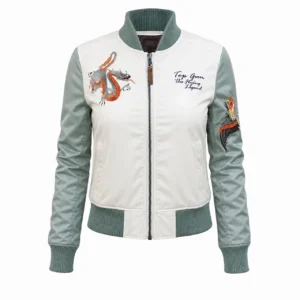 MISS TOP GUN® THE FLYING LEGEND JACKET - side angle