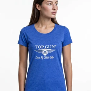 TOP GUN® "COME FLY WITH ME" 3D LOGO TEE - texture close up