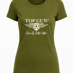 TOP GUN® "COME FLY WITH ME" ULTRA-SOFT LOGO TEE - back view