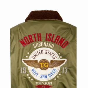 TOP GUN® "CORONADO" NYLON JACKET - back view