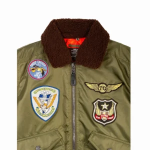 TOP GUN® "CORONADO" NYLON JACKET - detail shot