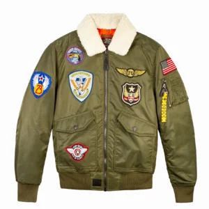 TOP GUN® "CORONADO" NYLON JACKET - side angle