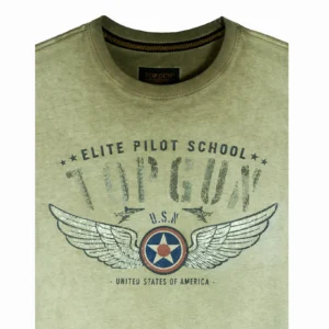 TOP GUN® "ELITE PILOT SCHOOL" TEE - detail shot
