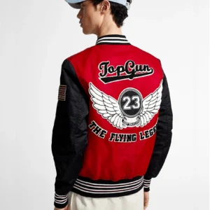 TOP GUN® "FLYING LEGEND" LIGHTWEIGHT JACKET - back view