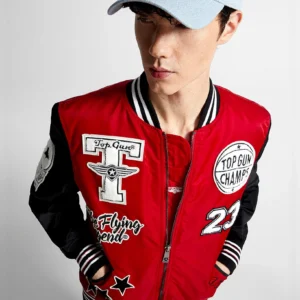 TOP GUN® "FLYING LEGEND" LIGHTWEIGHT JACKET - lifestyle view