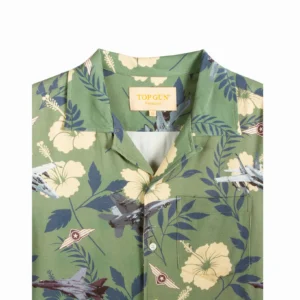 TOP GUN® "HAWAIIAN" SHORT SLEEVE SHIRT - back view