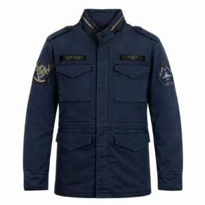 TOP GUN® "M65-VINTAGE" MILITARY JACKET - detail shot