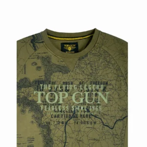 TOP GUN® "MAP" CREWNECK gallery image 6