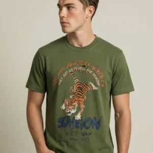 TOP GUN® "SAIGON TIGER" TEE - side angle