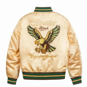 TOP GUN® "SATIN EAGLE" VARSITY JACKET gallery image 10