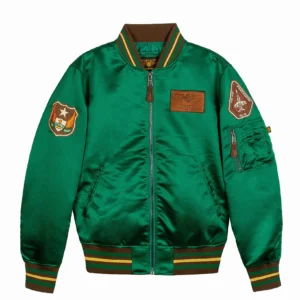 TOP GUN® "SATIN EAGLE" VARSITY JACKET gallery image 7